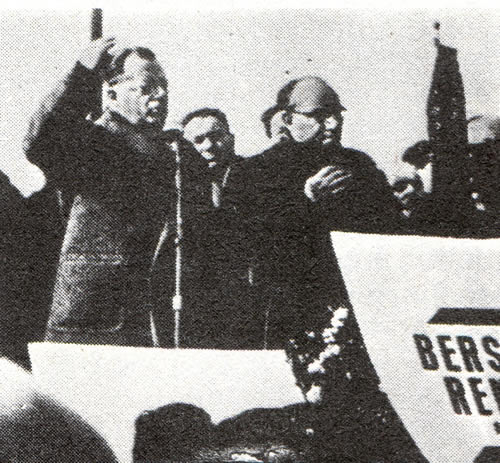Modena, 1950 discorso di Togliatti ai funerali delle vittime